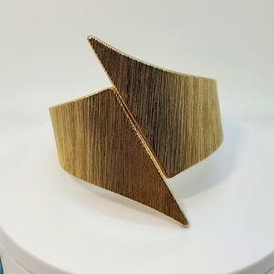 Vintage Asymmetrical cuff bracelet